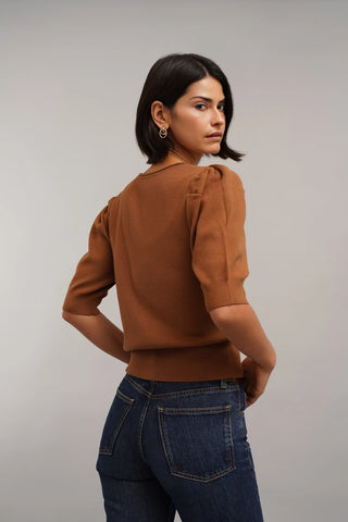 The Puff Sleeve Sweater Tee