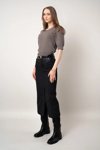 The Puff Sleeve Sweater Tee