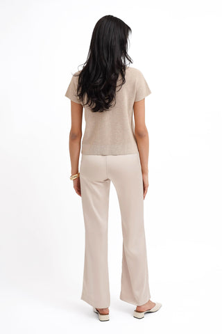 The Textured Boxy Knit Tee