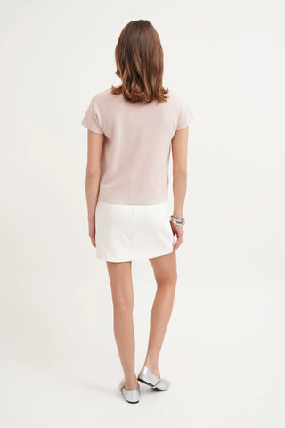 The Textured Boxy Knit Tee