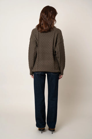 The Diamond Cable Crewneck