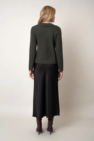 The Textured Collar Pullover