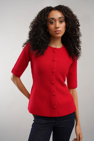 The Sculpted Knit Jacket