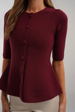 The Sculpted Knit Jacket