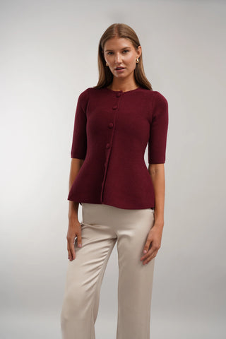 The Sculpted Knit Jacket