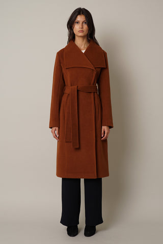 Belted Wrap Coat