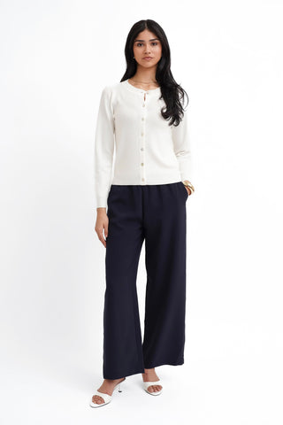 The Classic Buttoned Cardigan