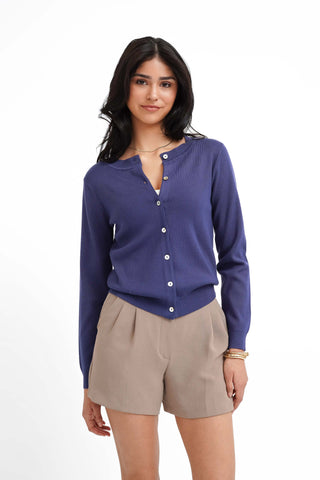 The Classic Buttoned Cardigan