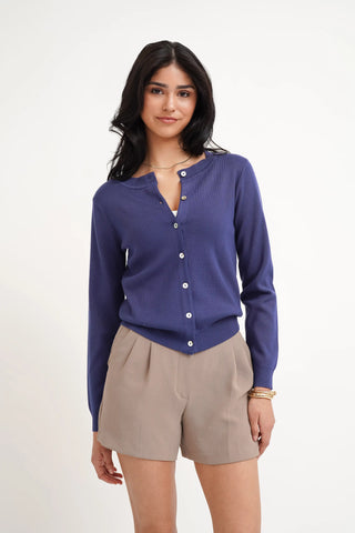 The Classic Buttoned Cardigan