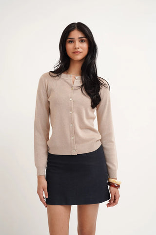 The Classic Buttoned Cardigan