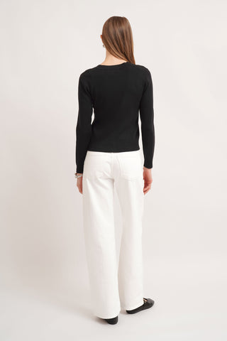 The Classic Crewneck Cardigan
