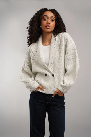 The Speckled Shawl Cardigan