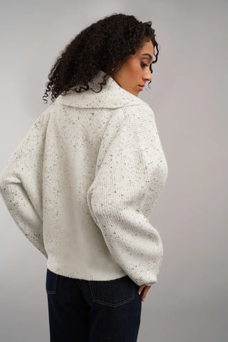 The Speckled Shawl Cardigan