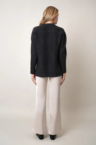 The Everyday Ribbed-Hem Crewneck