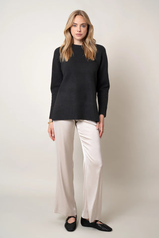 The Everyday Ribbed-Hem Crewneck