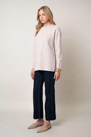 The Everyday Ribbed-Hem Crewneck