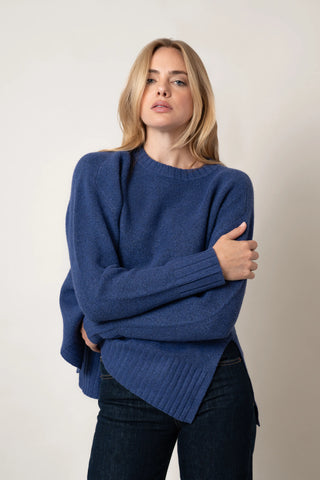 The Everyday Ribbed-Hem Crewneck