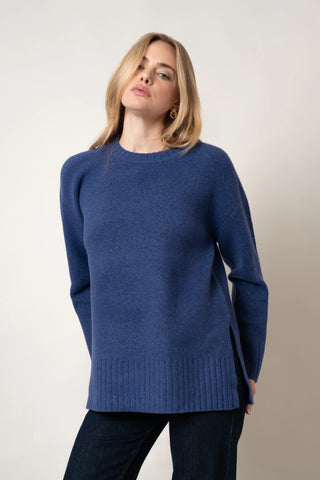 The Everyday Ribbed-Hem Crewneck