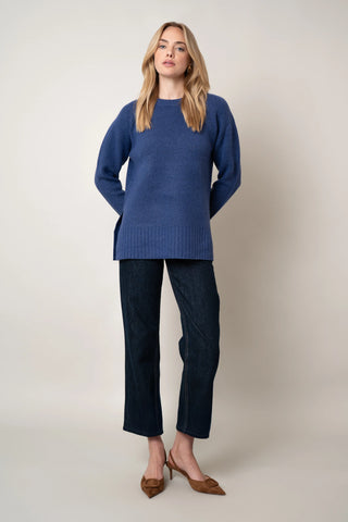 The Everyday Ribbed-Hem Crewneck