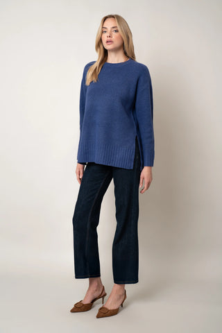 The Everyday Ribbed-Hem Crewneck