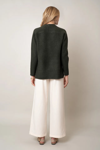 The Everyday Ribbed-Hem Crewneck