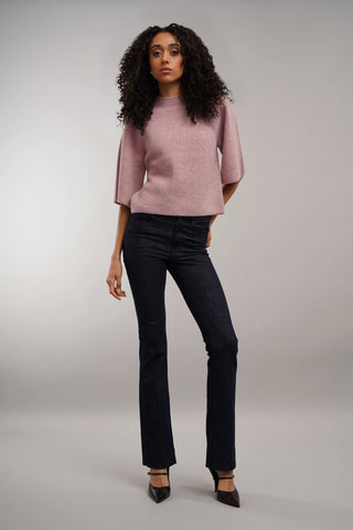 The Cozy Ribbed Mock Neck Sweater