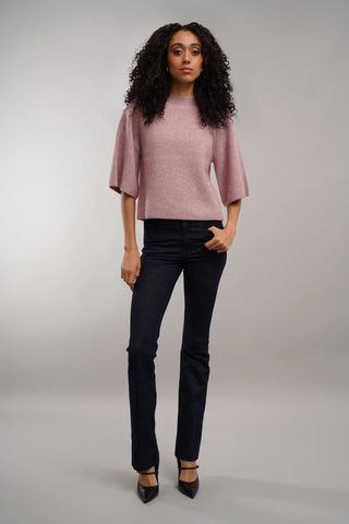 The Cozy Ribbed Mock Neck Sweater