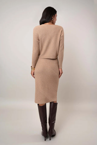 The Ribbed Sweater Set