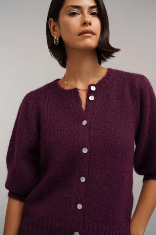 The Soft Puff Sleeve Cardigan