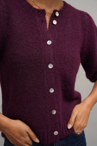 The Soft Puff Sleeve Cardigan