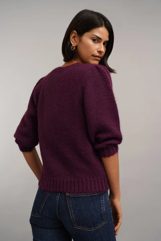 The Soft Puff Sleeve Cardigan