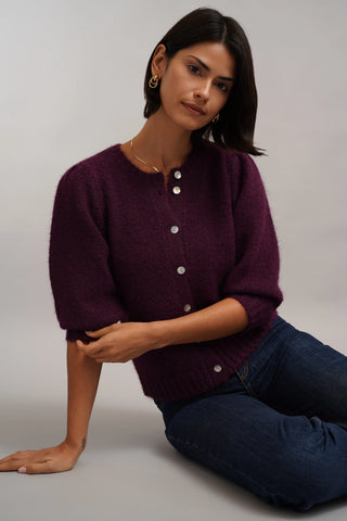 The Soft Puff Sleeve Cardigan