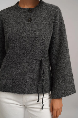 The Belted Cape Cardigan