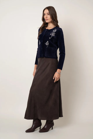 The Embellished Knit Cardigan