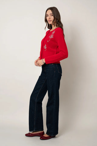 The Embellished Knit Cardigan