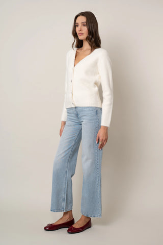 The Crystal Button Cardigan