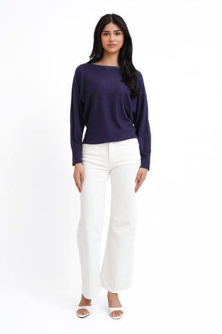 The Quiet Contrast Pullover