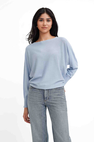 The Quiet Contrast Pullover
