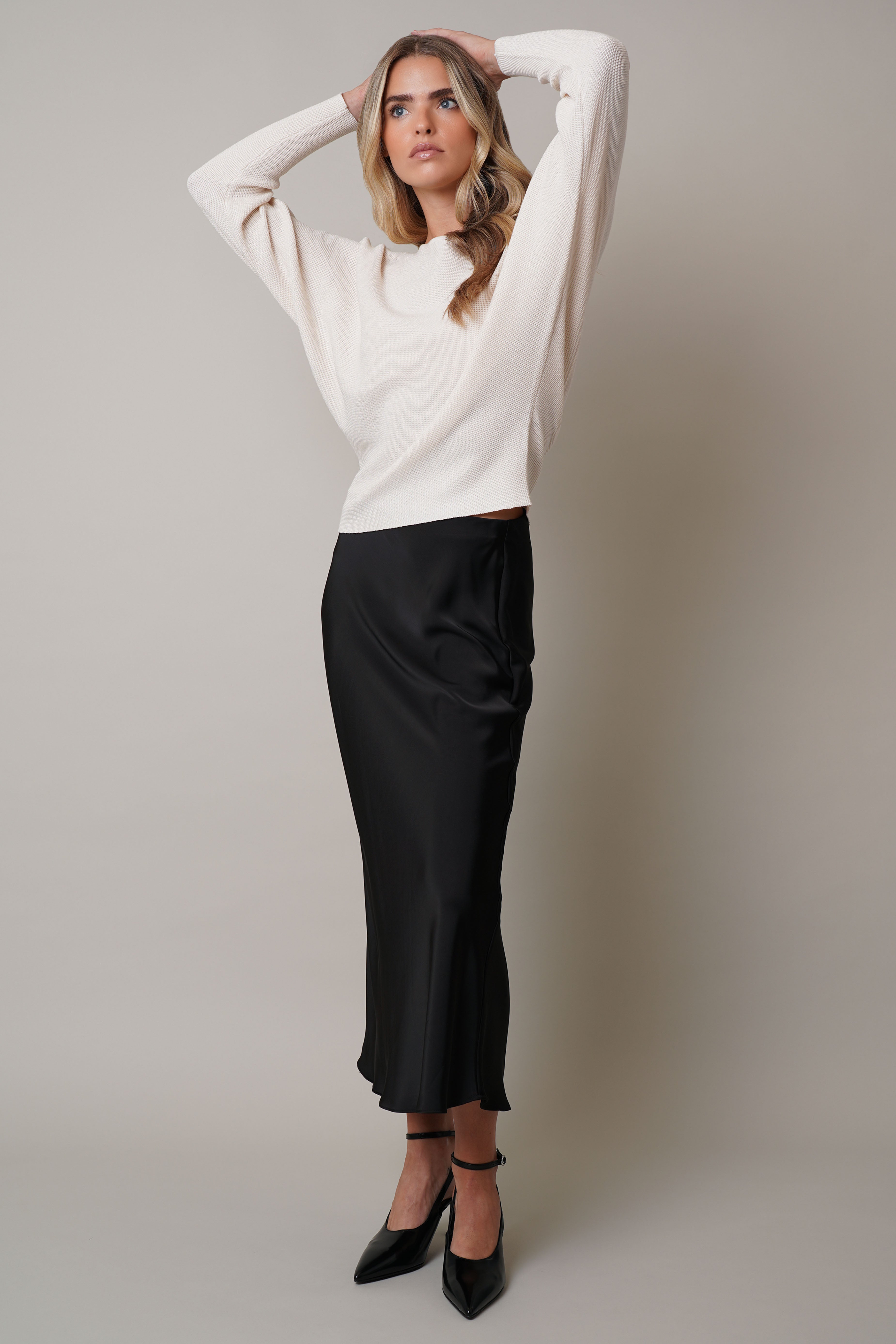 Rylee Ruched Boat Neck Top • Shop American Threads Online