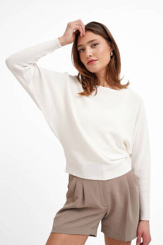 The Sculpted Dolman Knit