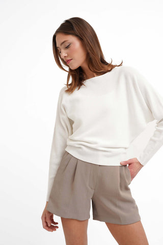 The Sculpted Dolman Knit