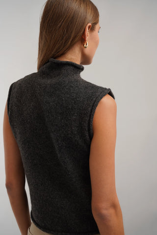 The Essential Mock Neck Shell