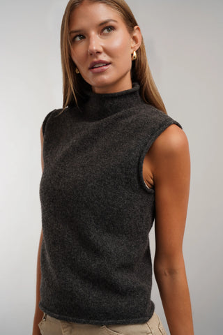 The Essential Mock Neck Shell