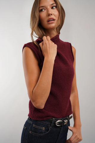 The Essential Mock Neck Shell