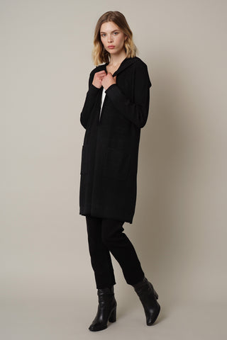 Hooded Duster With Pockets