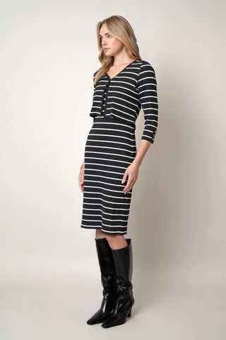 The Striped Knit Set