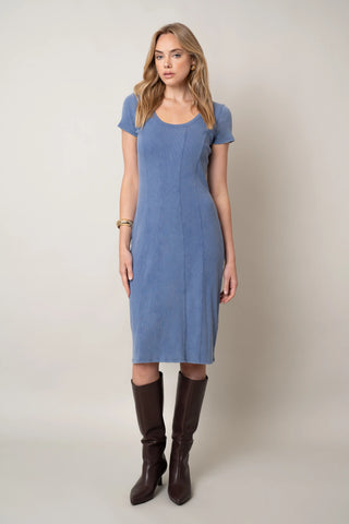 The Seam-Detail Knit Dress