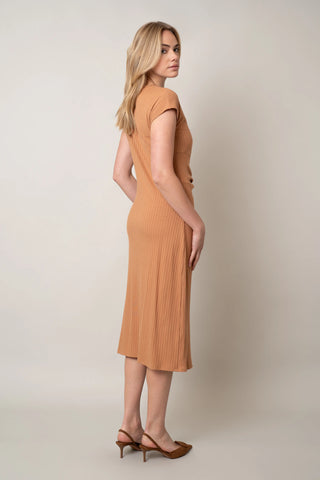 Cyrus - The Twist-Front Midi Dress Cyrus - The Twist-Front Midi Dress