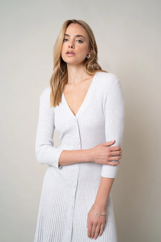 Cyrus - The Button-Front Knit Dress Cyrus - The Button-Front Knit Dress