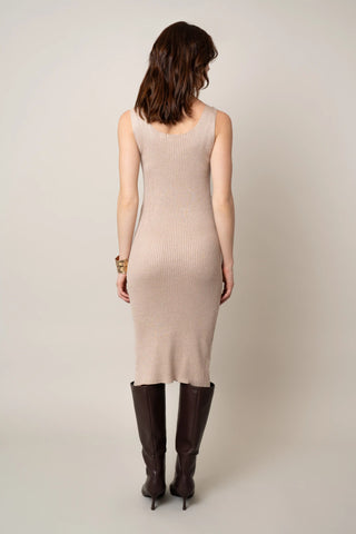 The Two-Piece Ribbed Dress Set